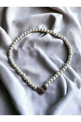 گردنبند مروارید طوسی FAYRA ACCESSORIES - کد 856342365