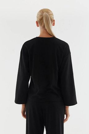 بالاتنه راحتی مشکی زنانه ساده Benetton - کد 856342009