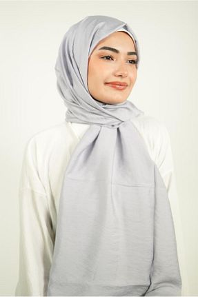 شال طوسی زنانه پلی استر LOSYANA - کد 856343042