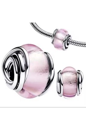 چارم صورتی مدرن POSEİDONS JEWELLERY - کد 836175830