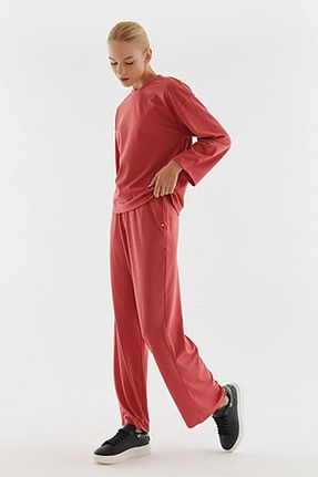 پائین تنه راحتی صورتی زنانه ساده Benetton - کد 856343511