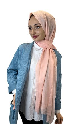 شال سرمه ای زنانه پنبه ای Arwella - کد 810363424