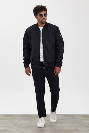 کت مشکی زنانه رگولار İLKCET MODA - کد 856138395