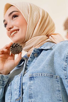 شال بژ زنانه جاز Şalland - کد 856405841