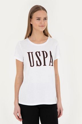 تیشرت سفید زنانه Straight U.S. Polo Assn. - کد 856416572