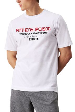 تیشرت طوسی مردانه سایز بزرگ ANTHONY JACKSON - کد 855322897