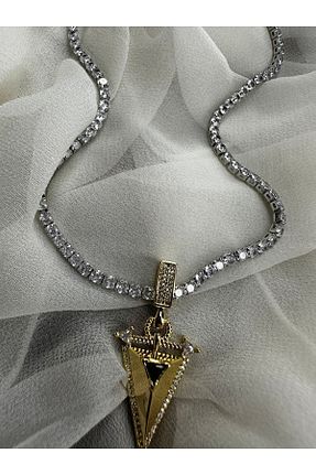 گردنبند استیل ( فولاد ) زنانه استیل (فولاد) Pao Rosa - کد 854730058