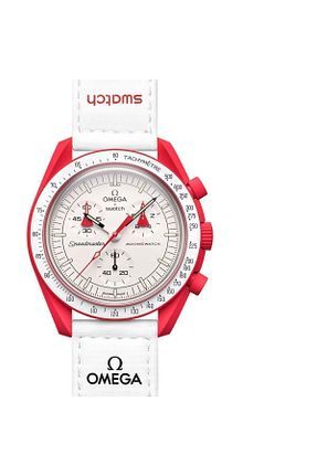 ساعت مچی قرمز زنانه 42 میلی متر Swatch - کد 760080464