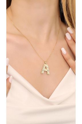 گردنبند طلا طلائی زنانه 14 عیار Altınkesesi - کد 747208067