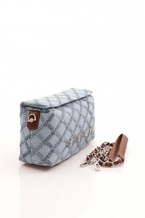 کیف دوشی آبی زنانه چرم مصنوعی Sisley - کد 852559042