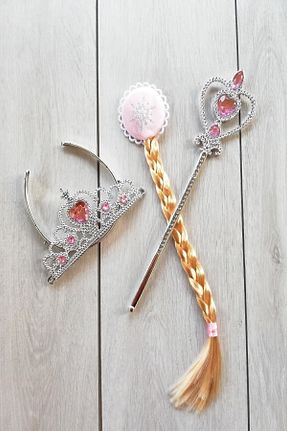 تاج صورتی بچه گانه cici bandana - کد 72436213