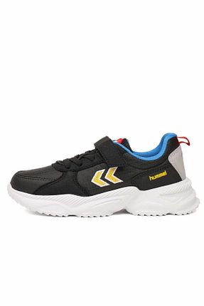 کفش اسنیکر مشکی بچه گانه چسبی hummel - کد 818656983