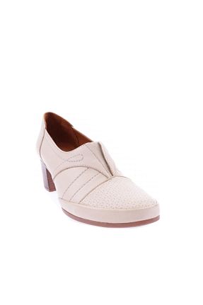 کفش کلاسیک بژ زنانه چرم خالص Venüs - کد 277909382