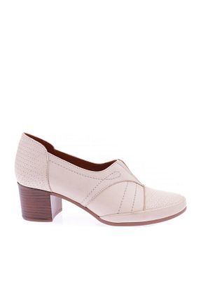 کفش کلاسیک بژ زنانه چرم خالص Venüs - کد 277909382