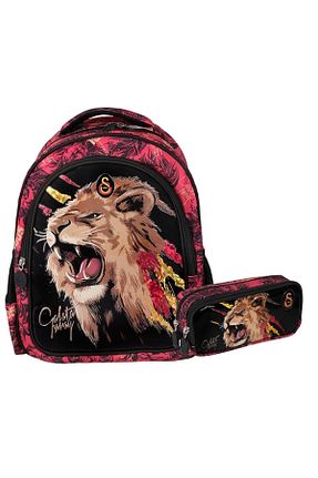 کیف مدرسه زرد بچه گانه پارچه ای Galatasaray - کد 846478559