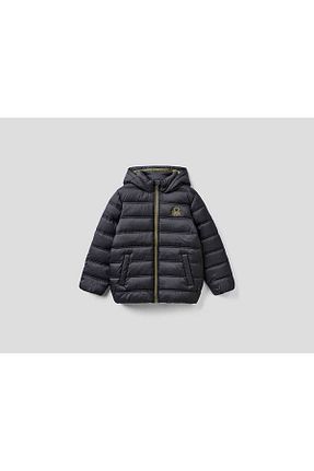 کاپشن مشکی بچه گانه رگولار United Colors of Benetton - کد 364085753