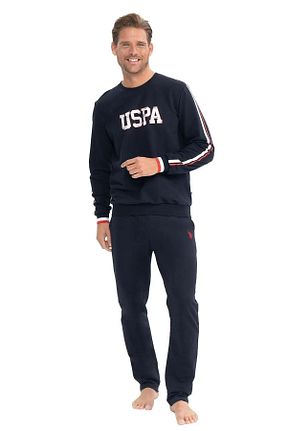 ست لباس راحتی سرمه ای مردانه ساده U.S. Polo Assn. - کد 856039326