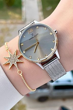 ساعت مچی طلائی زنانه 31-34 میلی متر Daniel Klein - کد 848442379