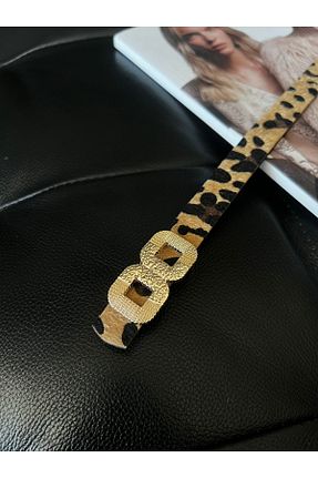 کمربند سبز زنانه چرم مصنوعی Fiori - کد 854061269