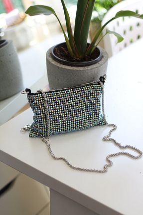 کیف مجلسی سبز زنانه چرم مصنوعی Moom Bag - کد 856302223