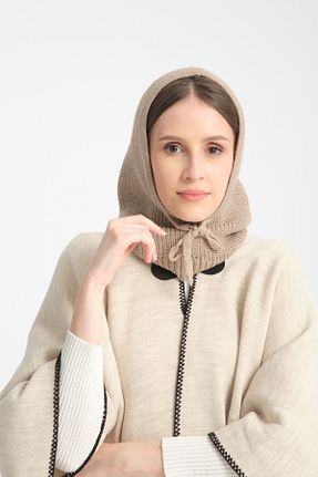 کلاه پشمی قهوه ای زنانه اکریلیک VEGA MODA - کد 856320685