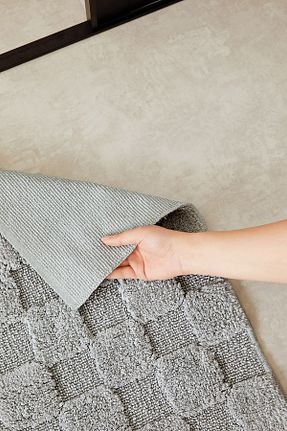پادری حمام طوسی 60 x 90 Ocean Home Textile - کد 852395198