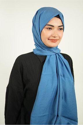 شال سرمه ای زنانه پلی استر LOSYANA - کد 856343107