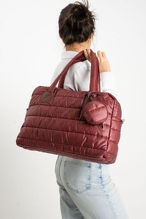 کیف ساحلی زرشکی بچه گانه پارچه ای Moda Devrin - کد 812369045