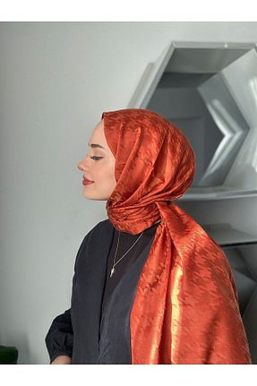 شال نارنجی زنانه کد 808023691