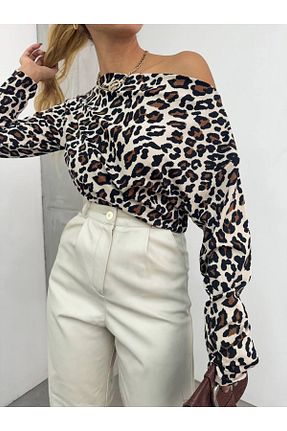 بلوز رنگی زنانه چاپی Butik Beyza - کد 856461690