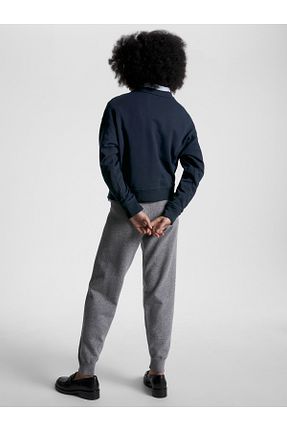 پلیور آبی زنانه ساده Tommy Hilfiger - کد 840181369