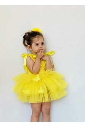 لباس زرد بچه گانه توری Kokosh kidss - کد 856463521