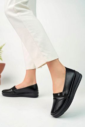 کفش پاشنه بلند پر مشکی زنانه پاشنه متوسط (5-9 سانتی متر) epaavm - کد 778834859