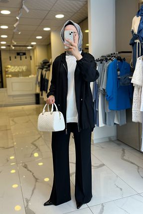 کت مشکی زنانه Relaxed Vosse - کد 856489762