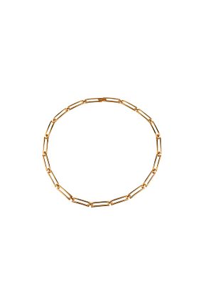 دستبند جواهر طلائی زنانه برنجی Lavanta - کد 847082621