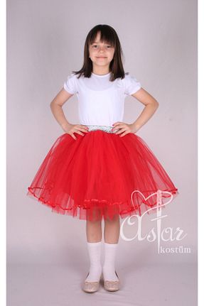 دامن قرمز بچه گانه پارچه Astar Kostüm - کد 811068658