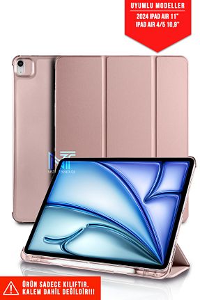 کیف تبلت صورتی Apple Uyumlu Nezih Case - کد 855442644