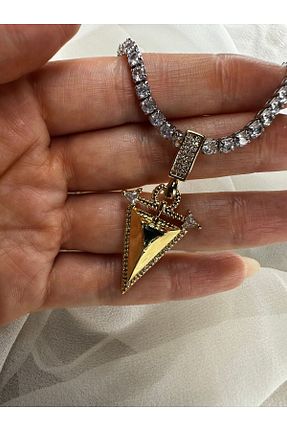 گردنبند استیل ( فولاد ) زنانه استیل (فولاد) Pao Rosa - کد 854730058