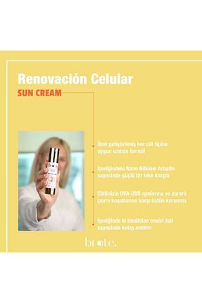 کرم ضد آفتاب صورت SPF 50 + brote - کد 717576586