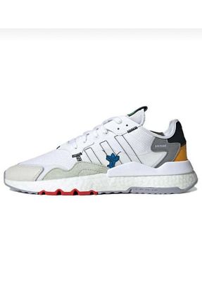 کفش اسنیکر سفید مردانه بند دار adidas - کد 856346988