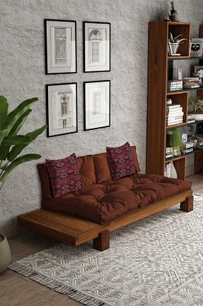 کاناپه نارنجی Keten Woodesk - کد 727071004
