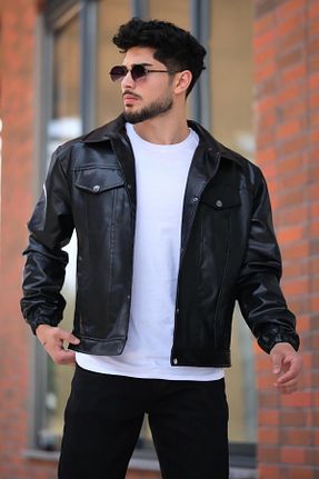 کت مشکی مردانه اسلیم فیت Stilkombin - کد 818190339