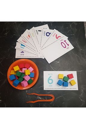 اسباب بازی چوبی نارنجی 1 پارچه kaan oyuncak - کد 679600328