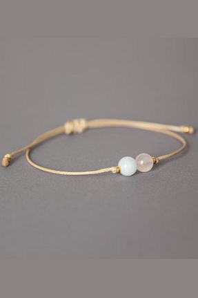 دستبند جواهر رنگی زنانه سنگ طبیعی NBS Beautiful Naturel Stones - کد 856337828