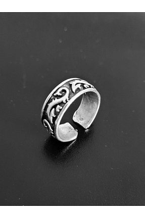 انگشتر نقره زنانه 925 عیار Antique Dolunay - کد 270281858