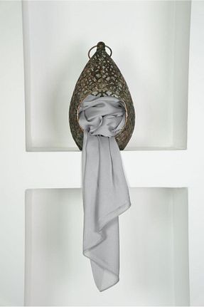 شال طوسی زنانه پلی استر LOSYANA - کد 856354524