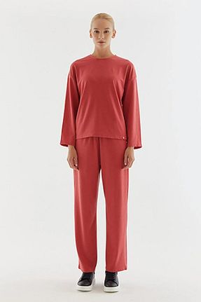 پائین تنه راحتی صورتی زنانه ساده Benetton - کد 856343511