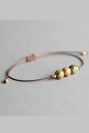 دستبند جواهر رنگی زنانه سنگ طبیعی NBS Beautiful Naturel Stones - کد 856361583