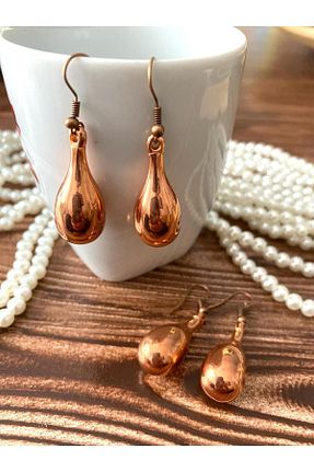 گوشواره جواهر متالیک اکریلیک canan dizayn - کد 813343476