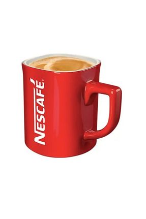 لیوان آب سفید پرسلن Nescafe - کد 65940359